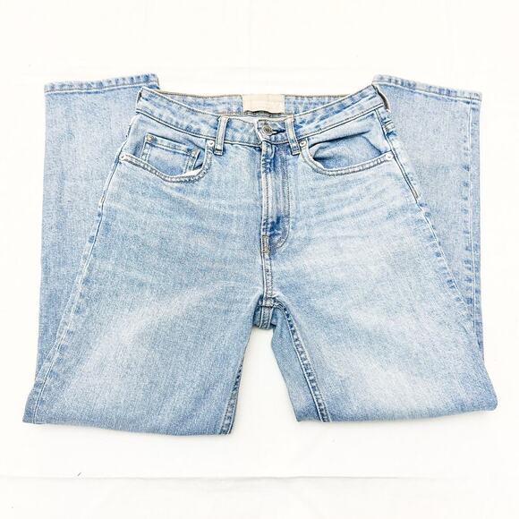 Everlane The Cheeky Jean Light Wash Denim Jeans Size 26 Crop - Picture 7 of 9